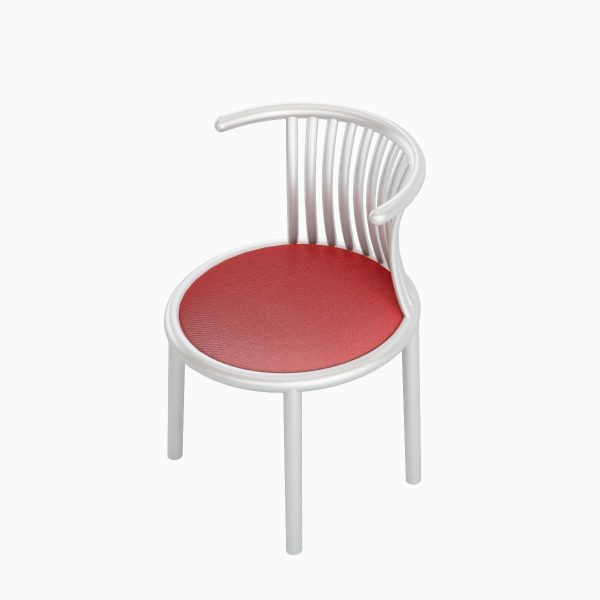 Curved Iron Chair 05