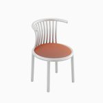 Curved Iron Chair 06