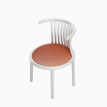 Curved Iron Chair 06