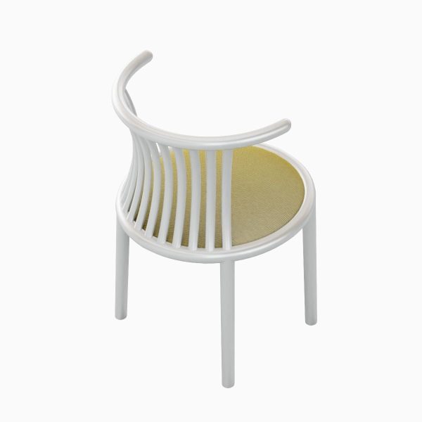Curved Iron Chair 07