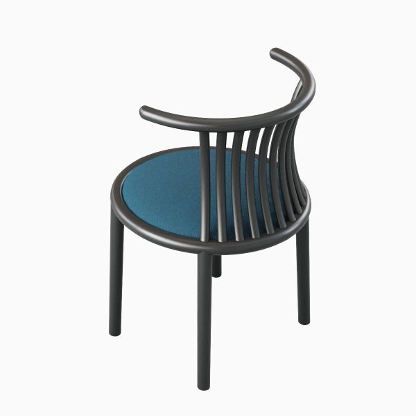 Curved Iron Chair B 01