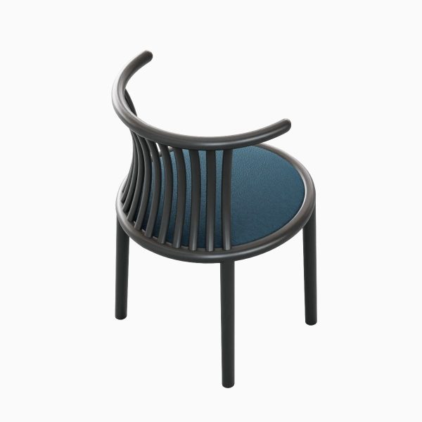Curved Iron Chair B 01