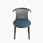 Curved Iron Chair B 01
