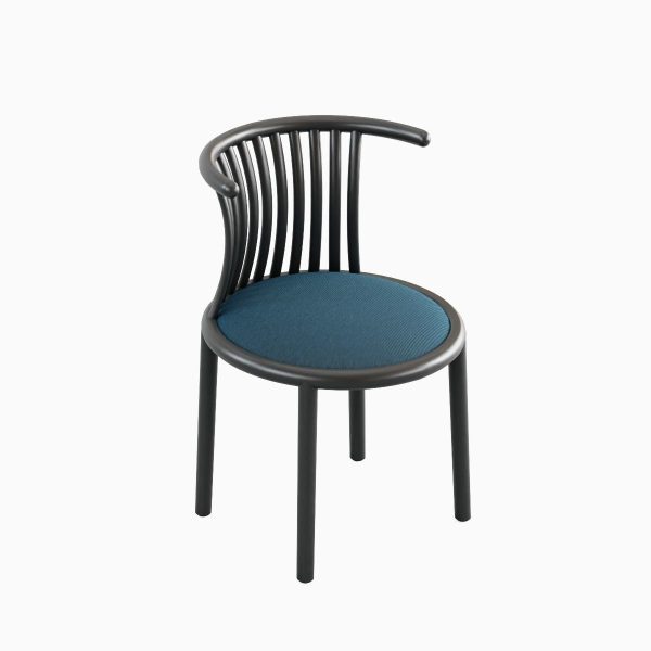 Curved Iron Chair B 01