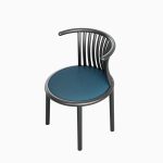 Curved Iron Chair B 01