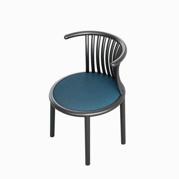 Curved Iron Chair B 01