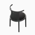 Curved Iron Chair B 02