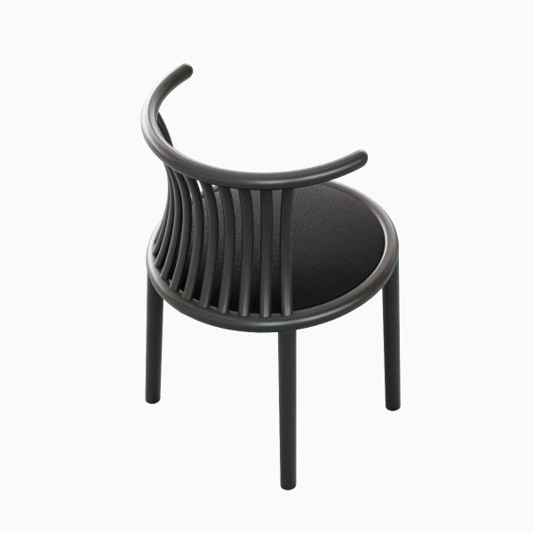 Curved Iron Chair B 02