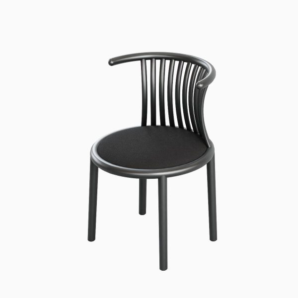 Curved Iron Chair B 02