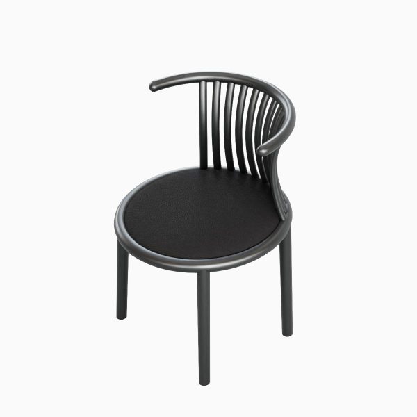 Curved Iron Chair B 02