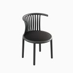 Curved Iron Chair B 02