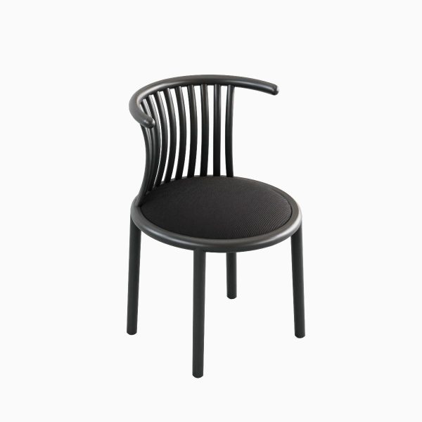 Curved Iron Chair B 02