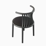 Curved Iron Chair B 02