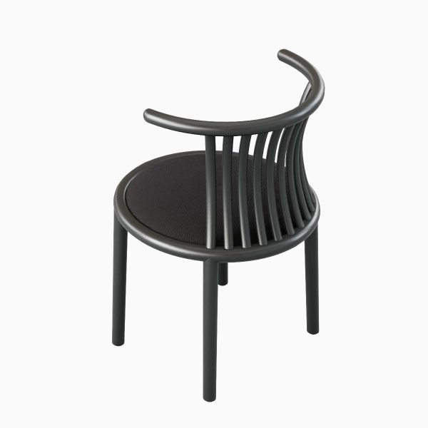 Curved Iron Chair B 02