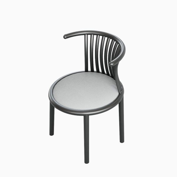 Curved Iron Chair B 03