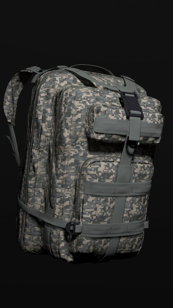 customizable Military backpack 2 color variations