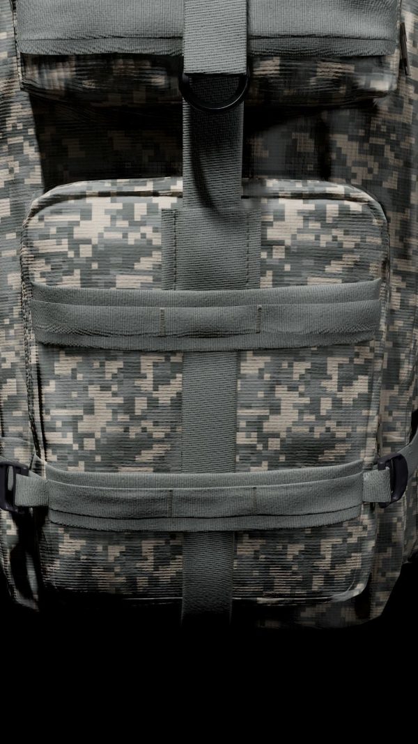 customizable Military backpack 2 color variations