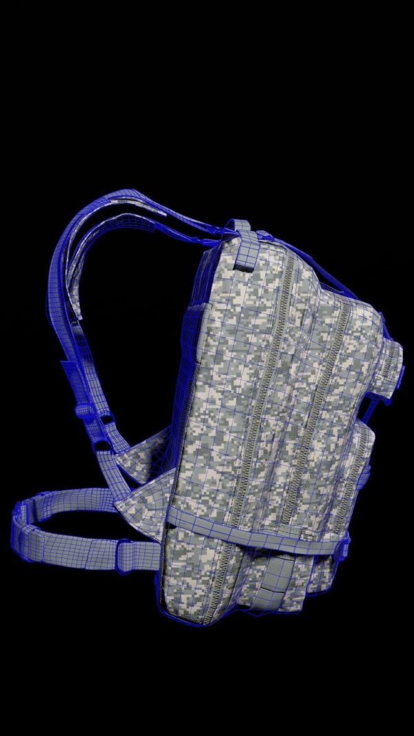 customizable Military backpack 2 color variations