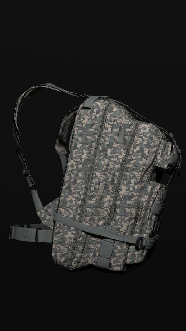 customizable Military backpack 2 color variations