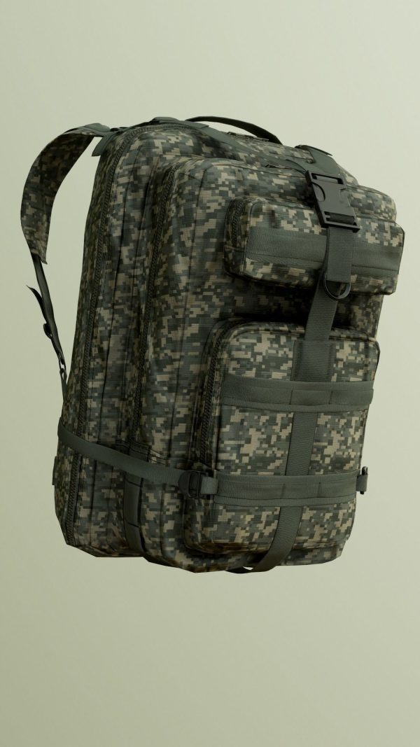 customizable Military backpack 2 color variations