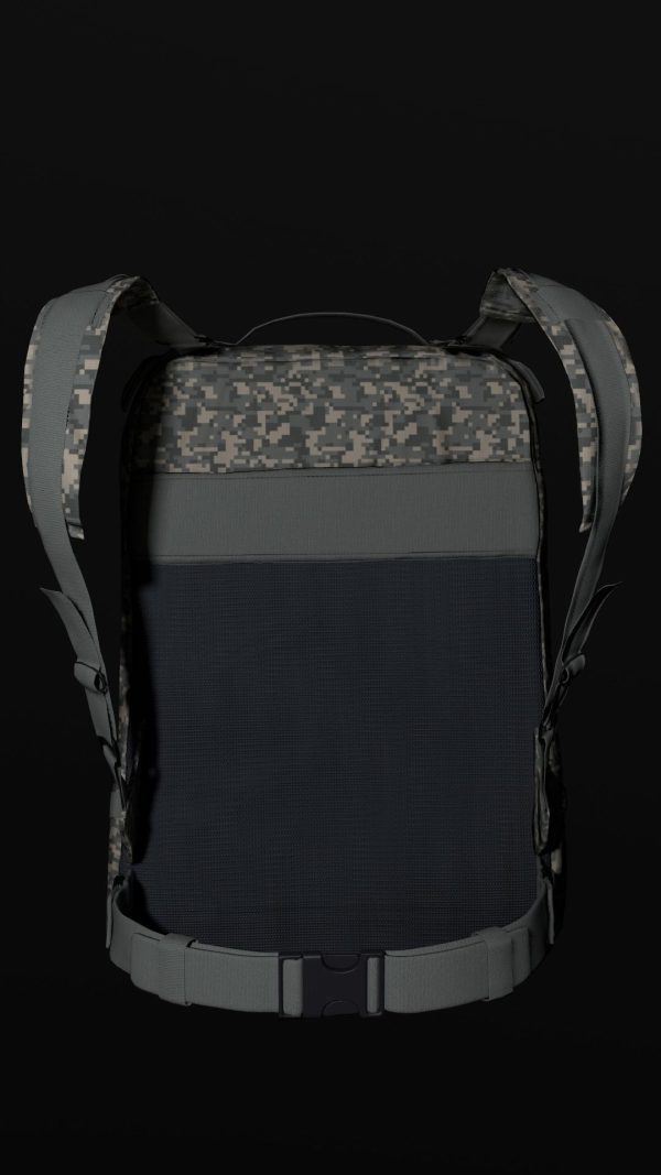 customizable Military backpack 2 color variations