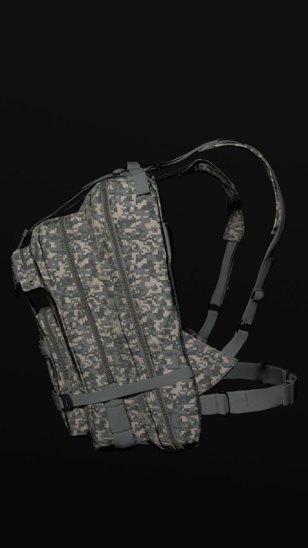 customizable Military backpack 2 color variations