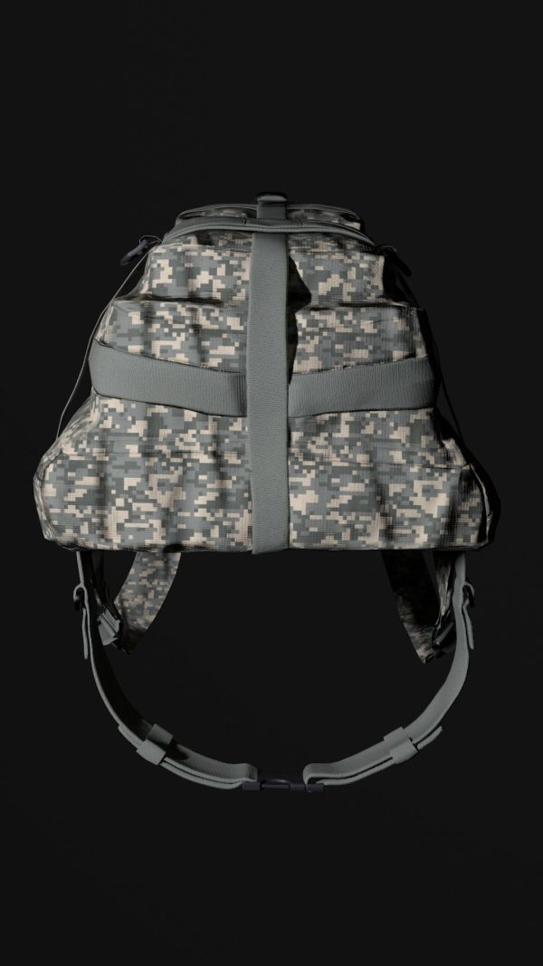 customizable Military backpack 2 color variations