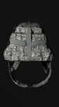 customizable Military backpack 2 color variations