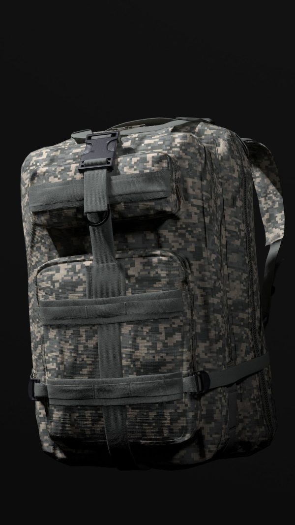 customizable Military backpack 2 color variations
