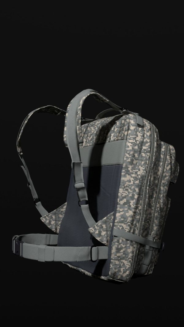 customizable Military backpack 2 color variations