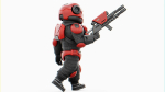 CYBER SOLDIER MECHA   RIGGED