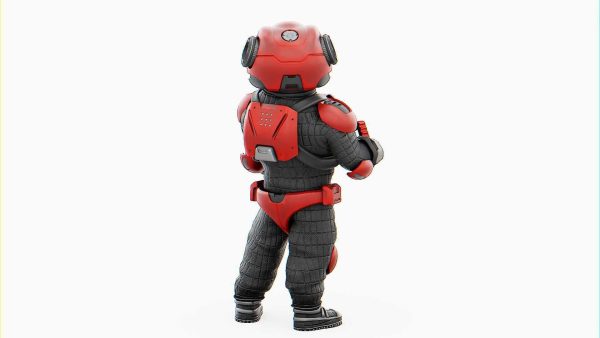 CYBER SOLDIER MECHA   RIGGED