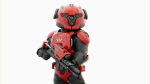 CYBER SOLDIER MECHA   RIGGED