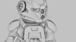 CYBER SOLDIER MECHA   RIGGED