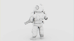 CYBER SOLDIER MECHA   RIGGED