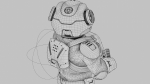 CYBER SOLDIER MECHA   RIGGED