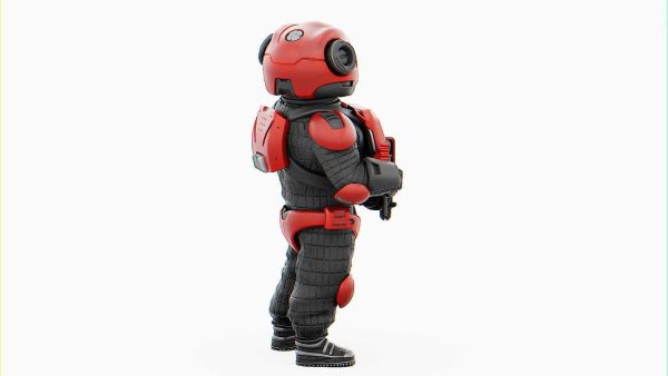 CYBER SOLDIER MECHA   RIGGED