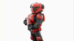 CYBER SOLDIER MECHA   RIGGED