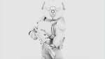 CYBER SOLDIER MECHA   RIGGED