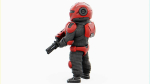 CYBER SOLDIER MECHA   RIGGED