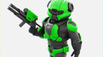 CYBER SOLDIER MECHA  V2  RIGGED