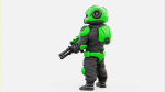 CYBER SOLDIER MECHA  V2  RIGGED