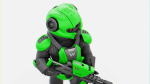 CYBER SOLDIER MECHA  V2  RIGGED