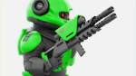 CYBER SOLDIER MECHA  V2  RIGGED