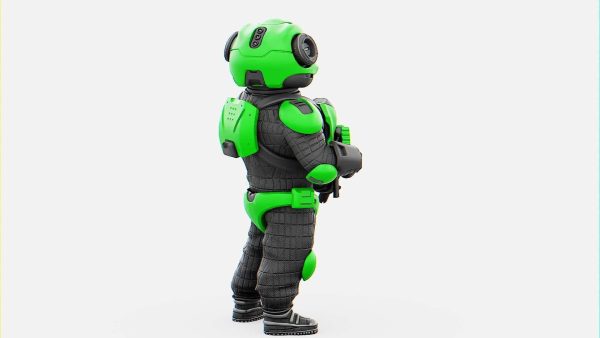 CYBER SOLDIER MECHA  V2  RIGGED