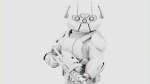 CYBER SOLDIER MECHA  V2  RIGGED