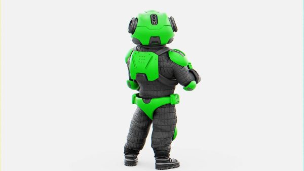 CYBER SOLDIER MECHA  V2  RIGGED