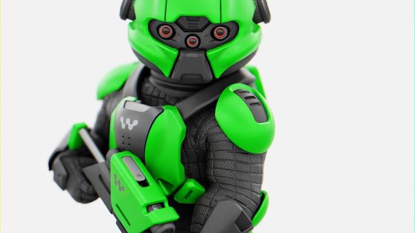 CYBER SOLDIER MECHA  V2  RIGGED