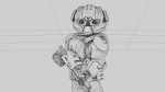 CYBER SOLDIER MECHA  V2  RIGGED
