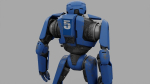 Cyborg cop  rigged